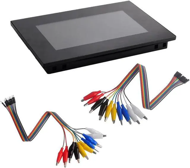 Main image of Nextion Intelligent 4.3" Display NX4827P043-011C-Y + Alligator Clip Wire