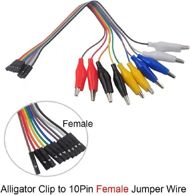 Alt view image 7 of 7 - Nextion Intelligent 4.3" Display NX4827P043-011C-Y + Alligator Clip Wire