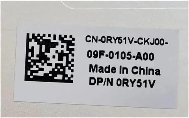 Alt view image 3 of 3 - New Compatible Replacemen for Dell XPS 9580 9570 7590 Precision M5540 Bottom Cover Base Lower Case 0RY51V