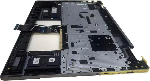 Alt view image 3 of 7 - New Replacement for Lenovo Yoga 7 16ARP8 83BS / 7 16IRL8 82YN / 7i 16 Gen 8 2-in-1 Laptop Palmrest Upper Case Backlit Keyboard Fingerprint Reader Hole Assembly Part 5CB1L31922 5CB1L31865 Arctic Grey