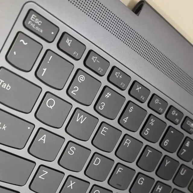 Alt view image 6 of 7 - New Replacement for Lenovo Yoga 7 16ARP8 83BS / 7 16IRL8 82YN / 7i 16 Gen 8 2-in-1 Laptop Palmrest Upper Case Backlit Keyboard Fingerprint Reader Hole Assembly Part 5CB1L31922 5CB1L31865 Arctic Grey