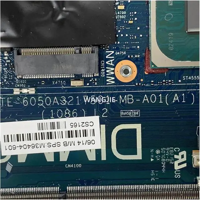 Alt view image 4 of 6 - for 840 830 G8 Laptop Motherboard M36401-601 M36403-601 M36404-601 M36405-601 6050A3217501-MB-A01(SRK05 i5-1135G7)