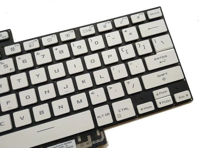 Alt view image 5 of 6 - US Backlit Laptop Replacement Keyboard for ASUS ROG 15 G15 GA503 A503Q GA503QR GA503QS GA503QM 16 G16 GU603 GU603HM 2021 Keyboard White Color