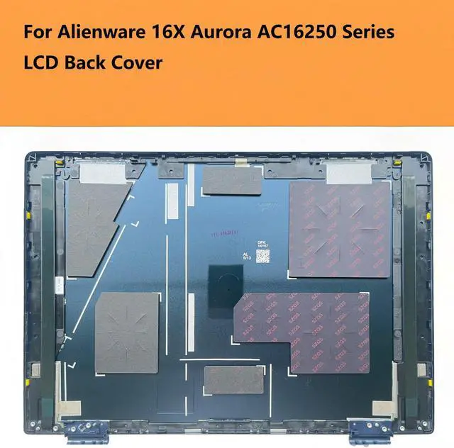 Alt view image 2 of 5 - HN45T, 0HN45T Replacement LCD Back Cover for Alienware 16X Aurora AC16250 Series Laptop, Blue Metal Top Lid