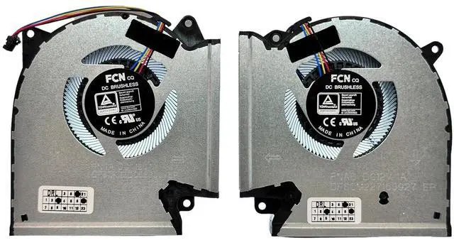 Main image of New Laptop CPU+GPU Fans for Asus ROG Strix G15 G513IM, G513IR, G513QM, G513QR, G533QM, G533QR, G533QS, Strix G17 G713IM, G713IR, G713QM, G713QR, G733QR, DFSCK22D058830, DFSCM227163927