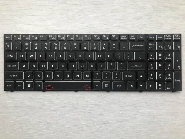 Alt view image 2 of 3 - Original New for XOTIC G96 CLEVO X170SM-G Gaming Laptop 17.3 Per-Key RGB Backlit Keyboard