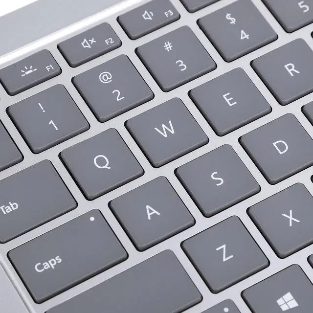 Alt view image 6 of 7 - Tangxi Laptop Palmrest Keyboard, Full Size Touchpad Assembly with Standard QWERTY US Layout for Surfaces 3 4 5 1951 13.5 Inch Laptop Replacement (Silver)