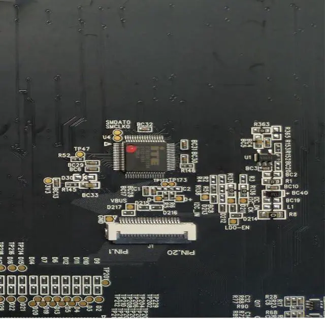 Alt view image 3 of 4 - New RGB US Keyboard for Dell Alienware M17 R5 P38E Area-51M A51M 0WYFCV 0FNF7F NSK-EYBBC with Backlight (White)