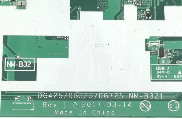 Alt view image 3 of 5 - DG425 DG525 DG725 NM-B321 Fit for Lenovo Ideapad 320-14AST 330-14AST Laptop Motherboard with E2-9000 A4-9120 A6-9220 A9-9420 CPU(A6-9220 CPU)