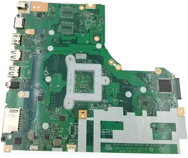 Alt view image 5 of 5 - DG425 DG525 DG725 NM-B321 Fit for Lenovo Ideapad 320-14AST 330-14AST Laptop Motherboard with E2-9000 A4-9120 A6-9220 A9-9420 CPU(A6-9220 CPU)