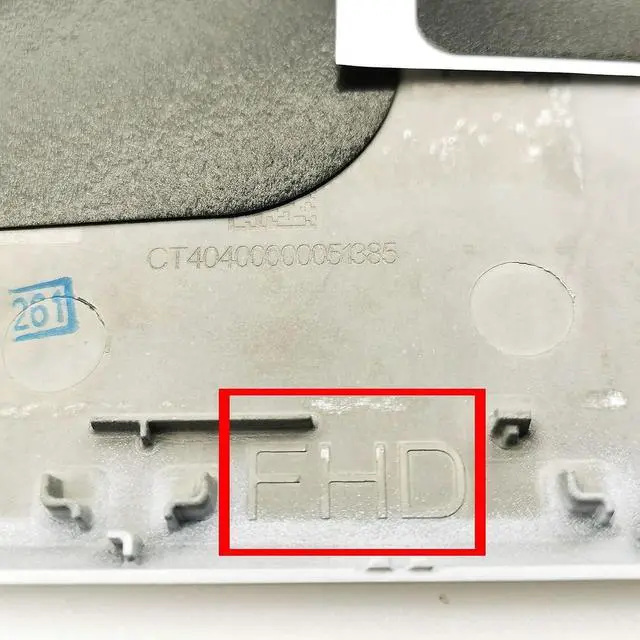Alt view image 6 of 7 - Replacement LCD Back Cover Rear Top Lid (FHD) for DELL X17 R1 R2 Laptop 19RXK 019RXK White