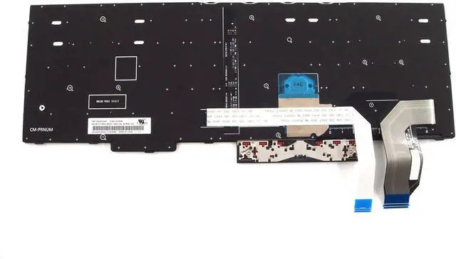 Alt view image 2 of 3 - Parts for Lenovo ThinkPad T15 P15s Gen 1 2 15.6 inch LAS Latin Spanish Backlit Keyboard Black 5N20V78111