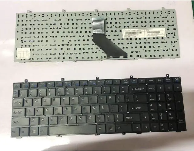 Main image of New for Clevo W370ST W370ET W370SS W350ST Keyboard US NO Backlit & Frame