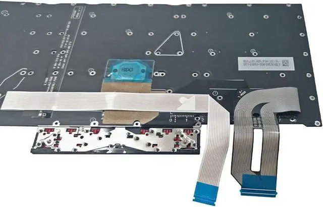 Alt view image 4 of 6 - Laptop Replacement US Layout Backlit Keyboard for Lenovo Thinkpad T490S T495 T495S E490S R490 L390 Black