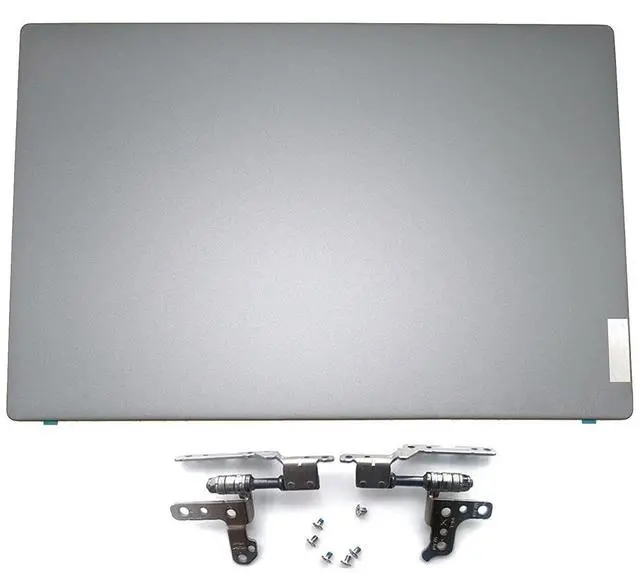 Main image of 5CB0X56073 5H50S28942 New LCD Back Cover Gray + Hinge L&R for Lenovo Ideapad 5-15IIL05 81YK 5-15ARE05 81YQ 5-15ITL05 82FG 5-15ALC05 82LN AM1K7000310 AM1K7000500 AM1K7000600