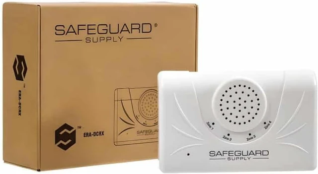Alt view image 6 of 6 - ERA-DCRX Wireless Chime Receiver - Plug-in Add-on Receiver for ERA Series - 4000 ft Long Range Doorbell Signal - 4 Zones & 12VDC Outputs to Connect Accessories
