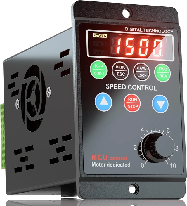 Main image of 750W 1HP VFD, AC 110-220V Variable Frequency Drive, Single Phase to 3 Phase Converter for Speed Control of Spindle Motor, Lathe Motor, HVAC System, CNC Machine, Milling Machine More
