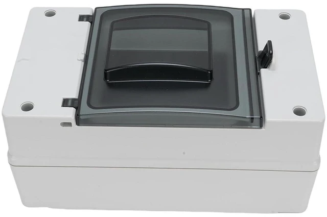 Main image of Generic Distribution Protection Box, IP66 Waterproof DC Circuit Breaker Box, Circuit Breaker Electrical Boxes for MCCB Solar Battery Switch, 10.63x4.84x5.91inch