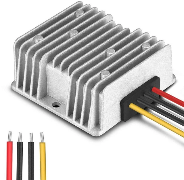 Main image of 12V DC/DC Waterproof Voltage Converter, Step up to 19V 10A 190W Transformer Power Supply for Car Truck Vehicle CE Certified