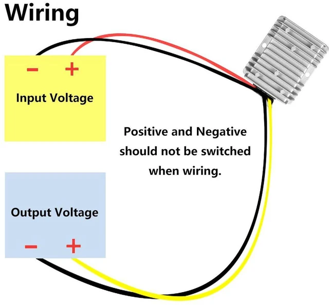 Alt view image 4 of 7 - 12V DC/DC Waterproof Voltage Converter, Step up to 19V 10A 190W Transformer Power Supply for Car Truck Vehicle CE Certified
