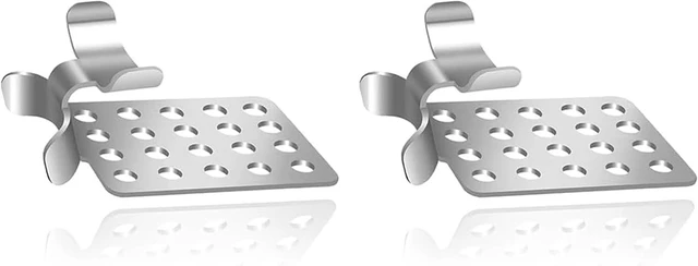 Main image of Roof De-Icing Cable Clips, 100 Pack Metal Clip, Heat Cable Roof Clip, Aluminum Roof Clips, Deicing Cable Clips