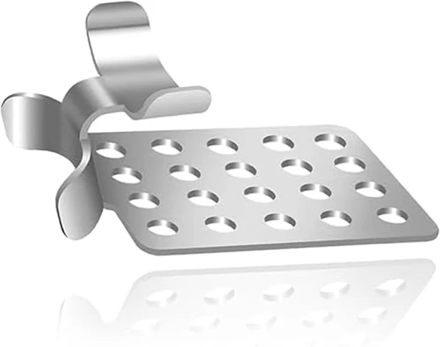 Alt view image 5 of 7 - Roof De-Icing Cable Clips, 100 Pack Metal Clip, Heat Cable Roof Clip, Aluminum Roof Clips, Deicing Cable Clips