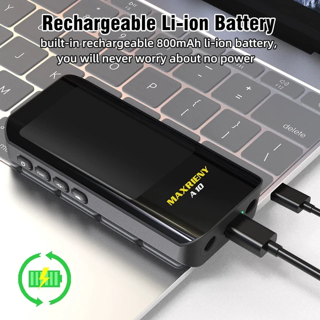 Alt view image 2 of 7 - Digital Multimeter Rechargeable with Smart Mode Color LCD 3 Results Display 6000 Counts Auto-Ranging Ohmmeter Capacitance Diode Resistance Hz Duty Cycle NCV Live Check Hold Voltage Tester