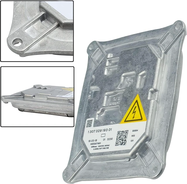 Alt view image 4 of 7 - Xenon Ballast HID Headlight Module Control Unit Fits 328i 328xi 335i 335xi 645i 650i X5 X3 E90 E92 E93, Replaces 1307329153 63117182520 8J0907391