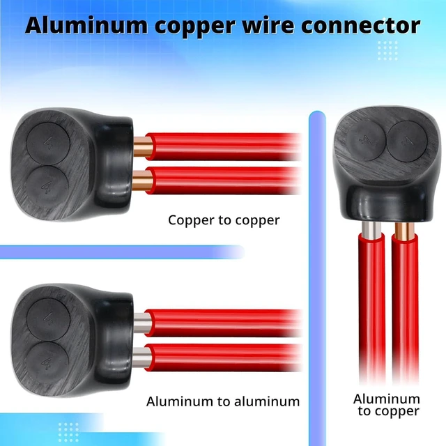 Alt view image 4 of 5 - 4AWG-500kcmil Wire Range Black Insulated in-Line Splice Connector Single Side 1 Port 2.82L x 2.69W x 2.58H, Insulated Cable Connectors and Insulated Splice Connector (1pc)
