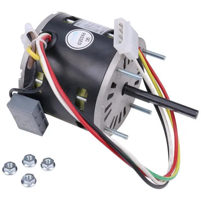 Alt view image 3 of 5 - AIVWUMOT 1/50HP Motor Compatible with Fasco D1100 Gemini Loren Cook 7173-1580 GC/GN 142/144 1550/900rpm 115V 60 Hz 1.2/0.7amps 2-Speed Fan Motor