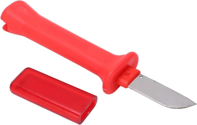 Alt view image 4 of 7 - Cable Splicing Knife Ergonomic Wire Stripper Cutter Neat Cutting Convenient Home Working