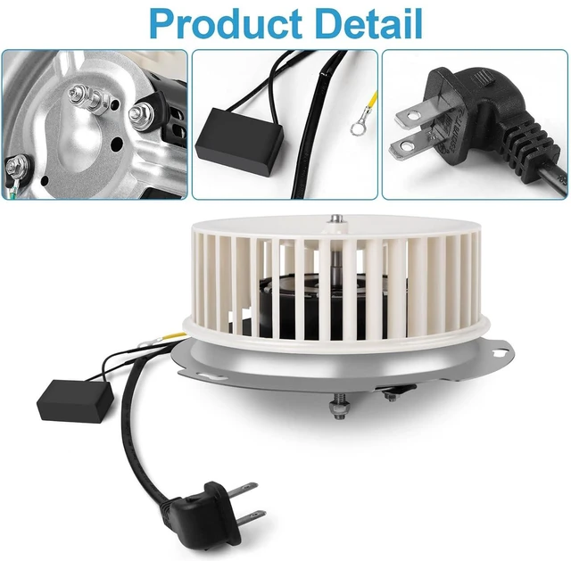 Alt view image 3 of 7 - New Upgraded 8832NA Motor Compatible with Nutone 84757 JA2B099N Replace 84757, 8832NA ""A"" UNIT ONLY, JA2B099, 86652, 86652G, 8662, 99080520, JA2C028G, 8832SA, 8832, 8832N & 8833