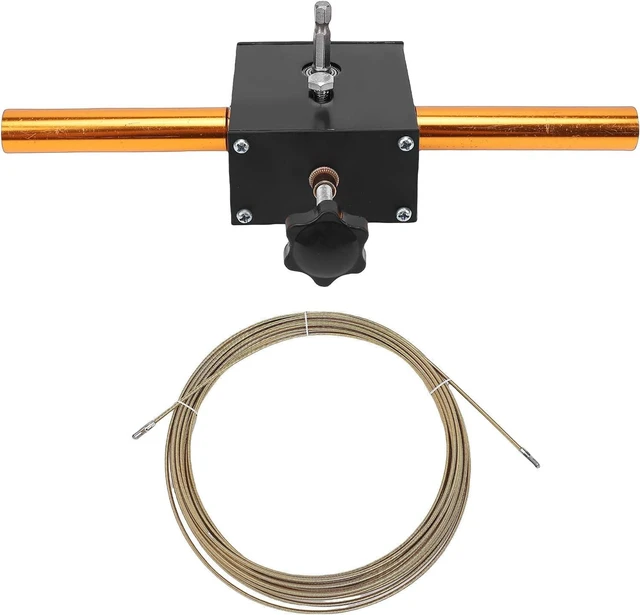 Main image of Wire Puller, Automatic Electric Wire Threading Tool with 15m Steel for Cable Concealed Pipe, Professional Pulling Machine for Electricians and Wiring Projects