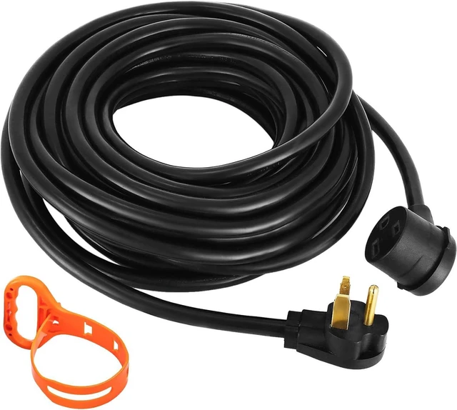 Main image of Welder Extension Cord, 30Amp 25 ft 250V, Heavy-Duty Power Cable with NEMA 6-50 Plug, 10 Gauge 3-Prong Design, Compatible with MIG, Plasma, TIG, and Lincoln Welding Equipment