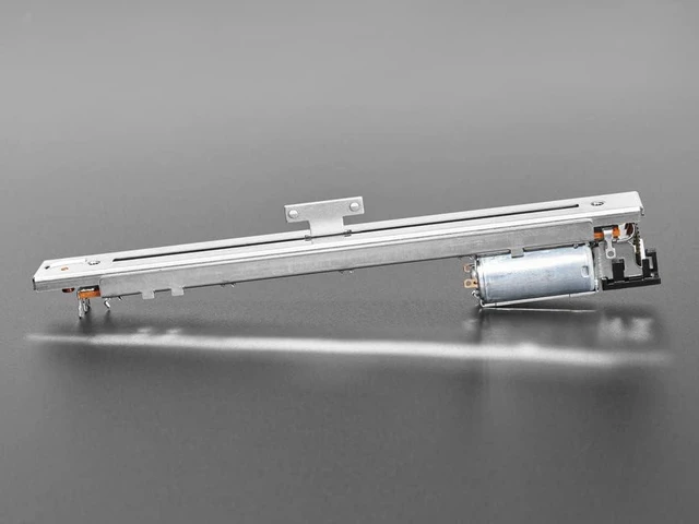 Alt view image 2 of 7 - Motorized Slide Potentiometer - 10K Linear with 5V DC Motor