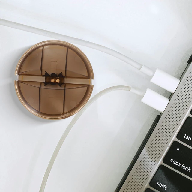 Alt view image 2 of 7 - SUPVOX 4pcs Cable Winder Cord Organizer Retractable Cable Winder Portable Charger Cord Holder Retractable Cable Reels Small Winder Case for USB Cable Headset Cord Wire Charger Cable