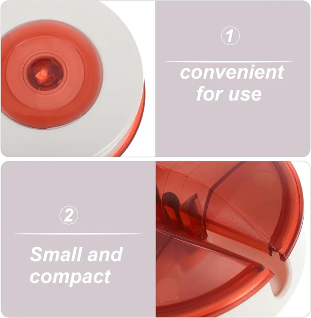 Alt view image 3 of 7 - SUPVOX 4pcs Cable Winder Cord Organizer Retractable Cable Winder Portable Charger Cord Holder Retractable Cable Reels Small Winder Case for USB Cable Headset Cord Wire Charger Cable