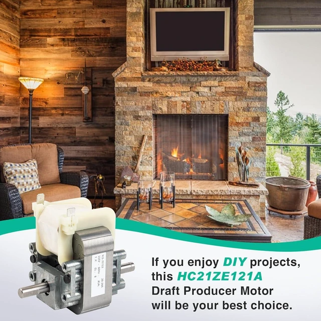 Alt view image 6 of 6 - HC21ZE121A Draft Inducer Motor Fits for Carrier Furnace | Bryant and Payne Furnace Replaces HC21ZE121 J238-100-10108 l Furnace Blower Motor