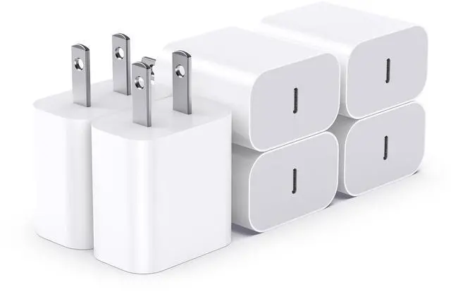 Main image of USBC Charger Block for iPhone 17 Charging Plug,MFI Certified Fast USB C Wall Cube 6Pack Power Adapter for iPhone 17/Air/16/16E Pro/Plus/Pro Max/15/14/13/12/11,for iPad Air/Mini USB-C Charge Brick Box