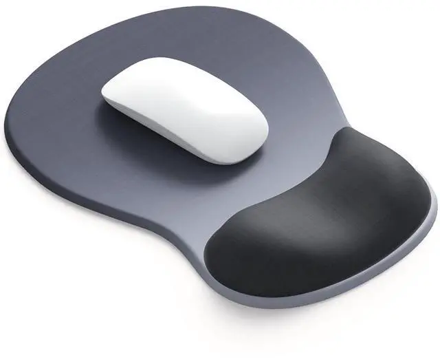 Main image of ErgoComfort Gel Wrist Rest Mouse Pad-Ergonomic Office Mousepad with Wrist Support-Non-Slip, Design Desk Accessories Mat for Home&Game Decor (05Midnight Wave)