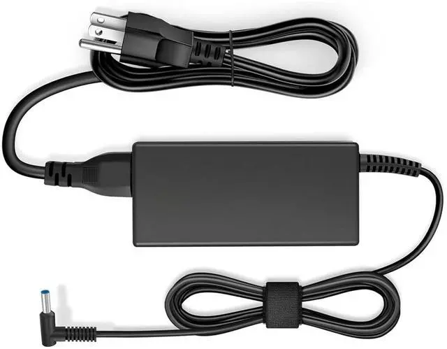 Alt view image 2 of 7 - 45W 19.5V 2.31A 741727-001 Laptop Charger Compatible with HP Notebook 15 Pavilion 15 14 13 11 L25296-001/002/003/004/011 213349-109 TPN-LA15 Blue Tip Smart AC Power Adapter