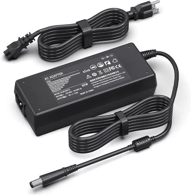 Main image of Govvep 90W 65W Laptop Charger Compatible with HP Elitebook | 8570p 6930p 8440p 8460p 2540p 2560p 8560p 8540w 8470p 2570p 8540p 2760p 8530w, Monitor Charger, Gaming Power Supply