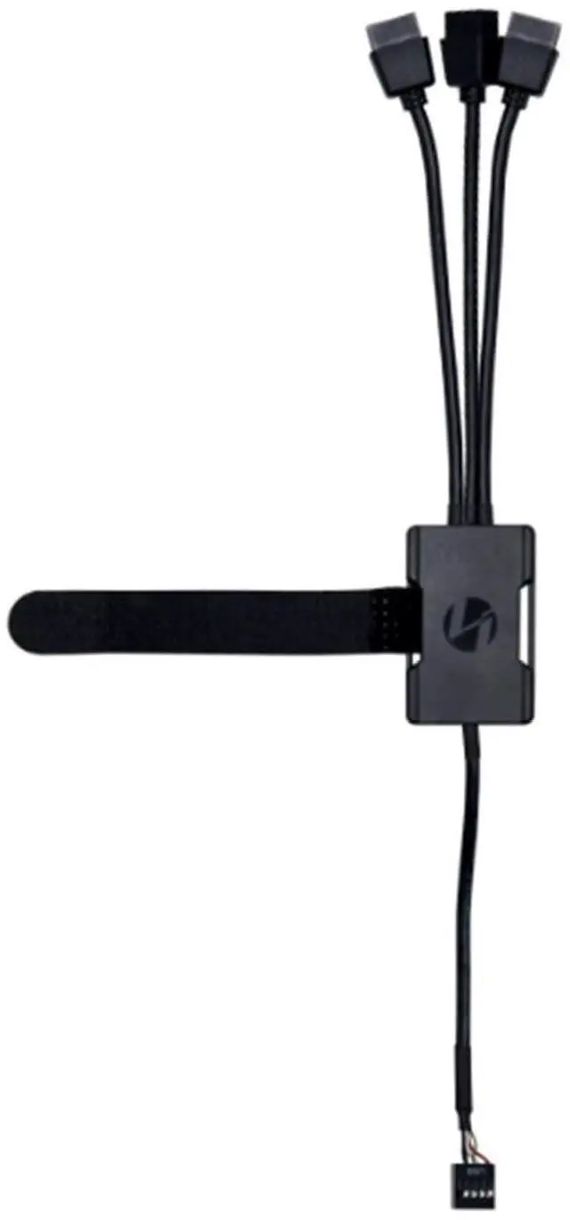 Main image of Lian LIANLI USB 2.0 Hub, 1 to 3 HUB, Supports UNI Fan Series Controller, 9 Pin 3 Port Extension, Japanese Authorized Dealer