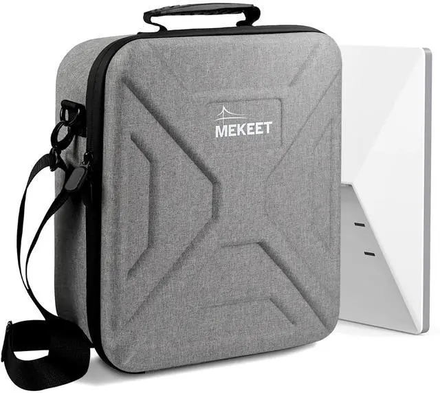 Main image of Starlink Mini Case - Ultra-Light Portable Storage Case for Starlink Mini Accessories, Dual Carry case OptionsShockproof & Splash-Resistant, Ideal for Travel, Camping, RV Adventure (Grey)