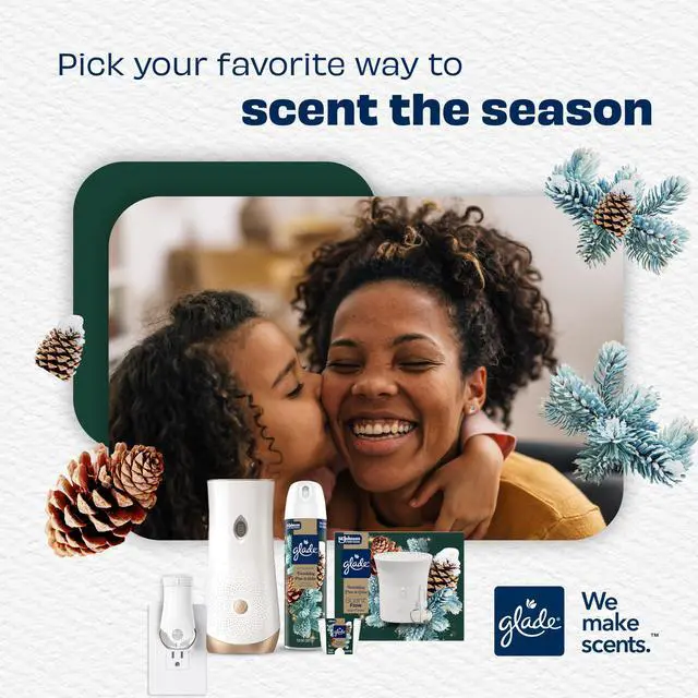 Alt view image 7 of 7 - PlugIns Starter Kit, Air Freshener, Twinkling Pine & Cedar, 1.34 fl oz, 1 Warmer + 2 Refills