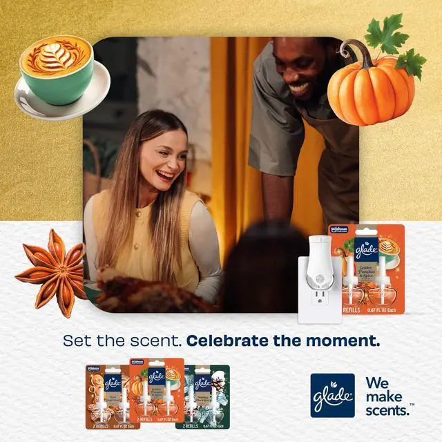 Alt view image 6 of 7 - PlugIns Scented Oil 2 Refills, Air Freshener, Golden Pumpkin & Spice, 1.34 fl oz, Pack of 2