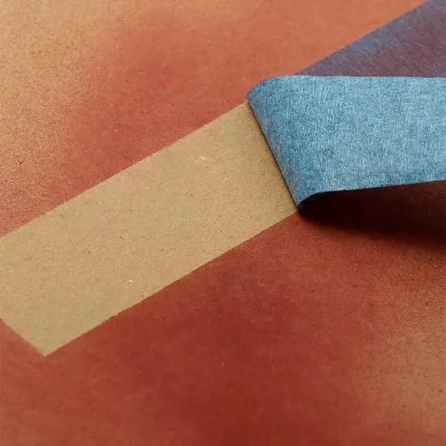 Alt view image 4 of 7 - Colored Masking Tape 6 Rolls Colored Painters Tape for Arts and Crafts 0.6" x14.3Yard Drafting Tape Colorful Craft Tape Painting Tapes Paper Tape for Craft DIY Projects Labeling Coding