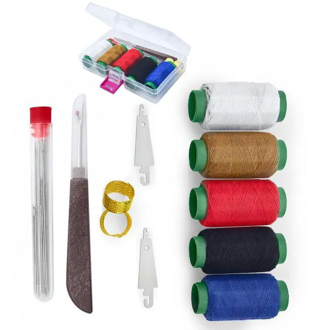 Main image of 37PCS Sewing Kit for Beginners, Big Eye Stainless Steel Needles and Thread | Hand Sewing Kit with Storage Box, Embroidery Needles Thread Sewing Working Tool Kit