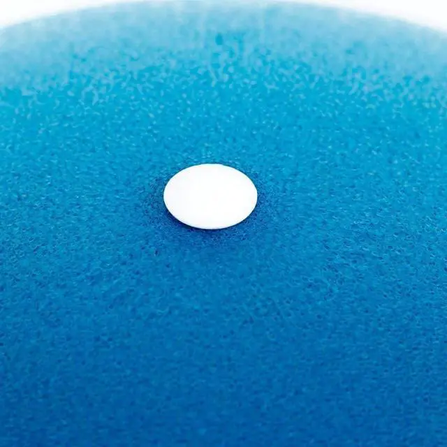 Alt view image 6 of 6 - Small Pilates Ball 9 Inch Small Exercise Ball | Mini Yoga Workout Balls for Stability, Barre, Fitness, Bender, Core Training, Improves Balance (Blue)