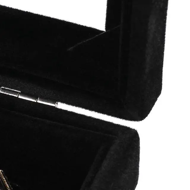 Alt view image 6 of 7 - Tiny 12 Grid Earring Organizer Tray, Velvet Jewelry Box with Lid | Jewelry Tray With Lid,Adjuatable Dividers,Velvet Lining,Earring Organizer Box, Display Case,Drawer Insert,Gift For Women